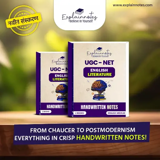 UGC NET paper 2( English literature) - English/ हिन्दी medium handwritten explainnotes letest edition